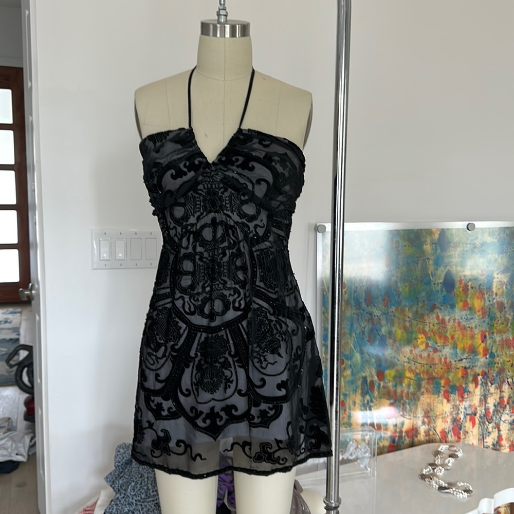 Hale Bob beaded dress